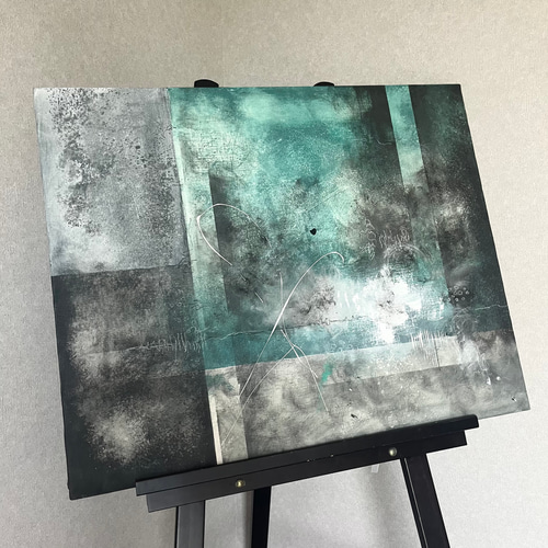 現代アート 80×65㎝ 大きめ モダン 絵画 原画 抽象画 アート