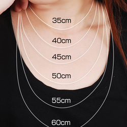 【kmetal】【日本製】ネックレス ステンレス 平型 メンズ レディース チタン シルバー ペンダント アクセサリー 8枚目の画像