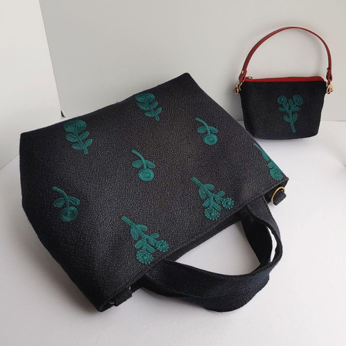 SALE 2点セット ミナペルホネン ボヌール 2wayバッグ&ミニポーチ  