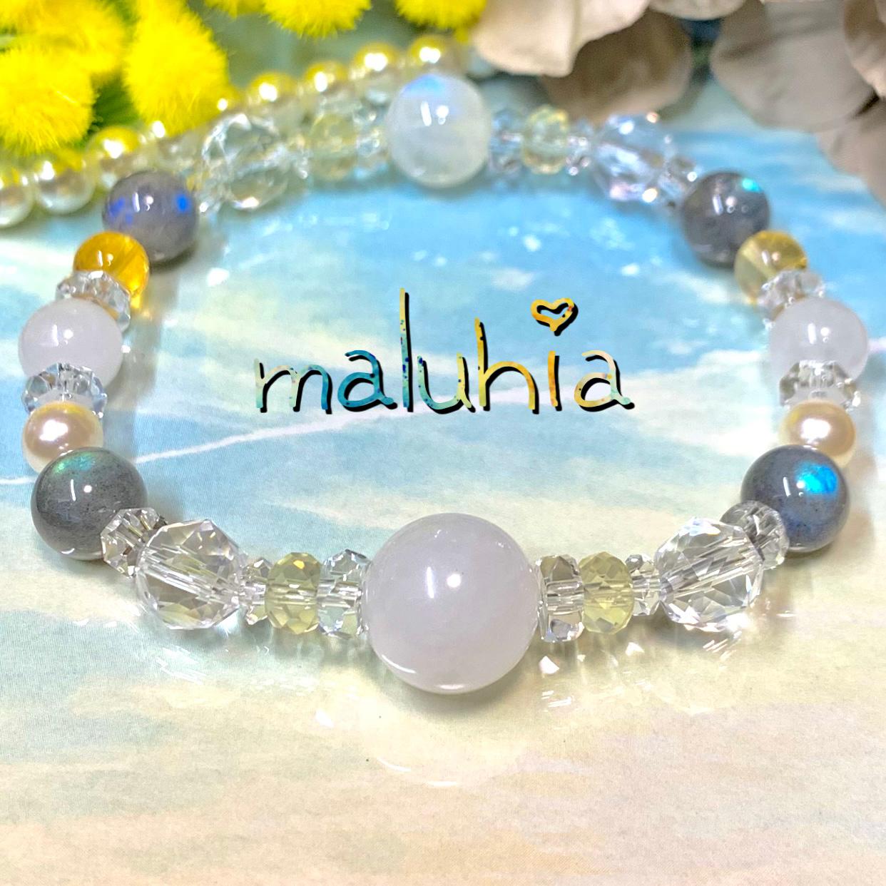 スランプ打破 瞑想ブレスレット〜12mmアゾゼオ アゼツライト パワー 天然石 ストーン ブレスレット