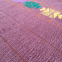 テーブルセンター　テーブルクロス　手織り　グァテマラ　ビンテージ　民族衣装　刺繍　ショール　スカーフ　ペラへ　敷物 3枚目の画像