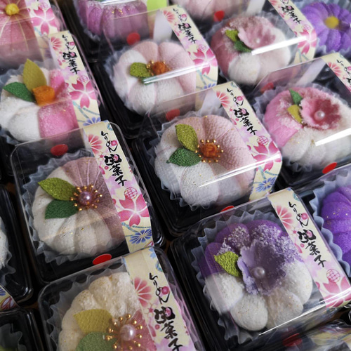 ちりめん細工 和菓子 和菓子 12個セット その他インテリア雑貨 isoko