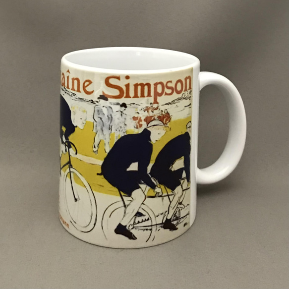 ロートレック シンプソンのチェーン マグカップ 1枚目の画像