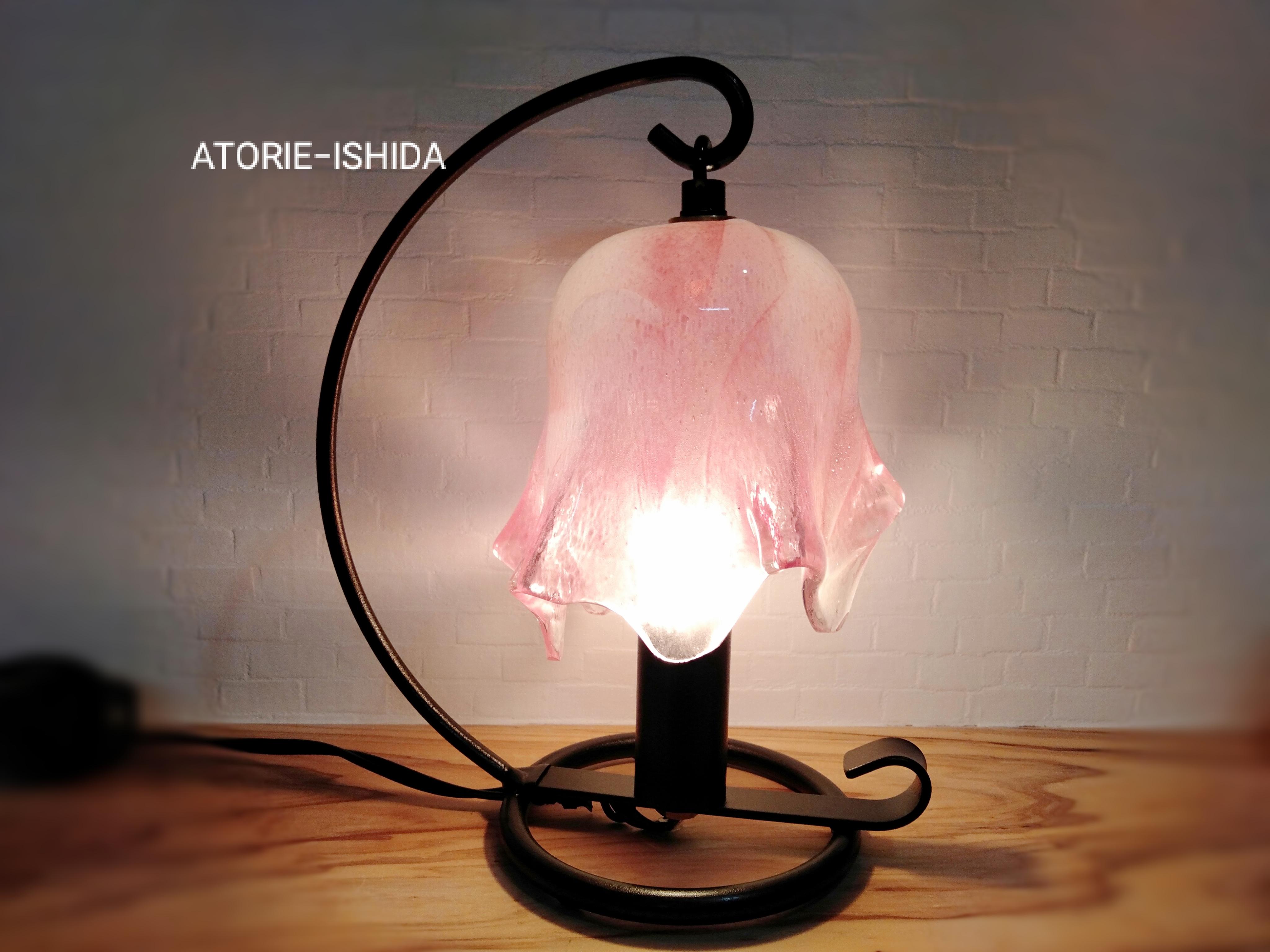 桃の花 テーブルランプ♪】《ガーデニングシリーズ》照明 ランプ