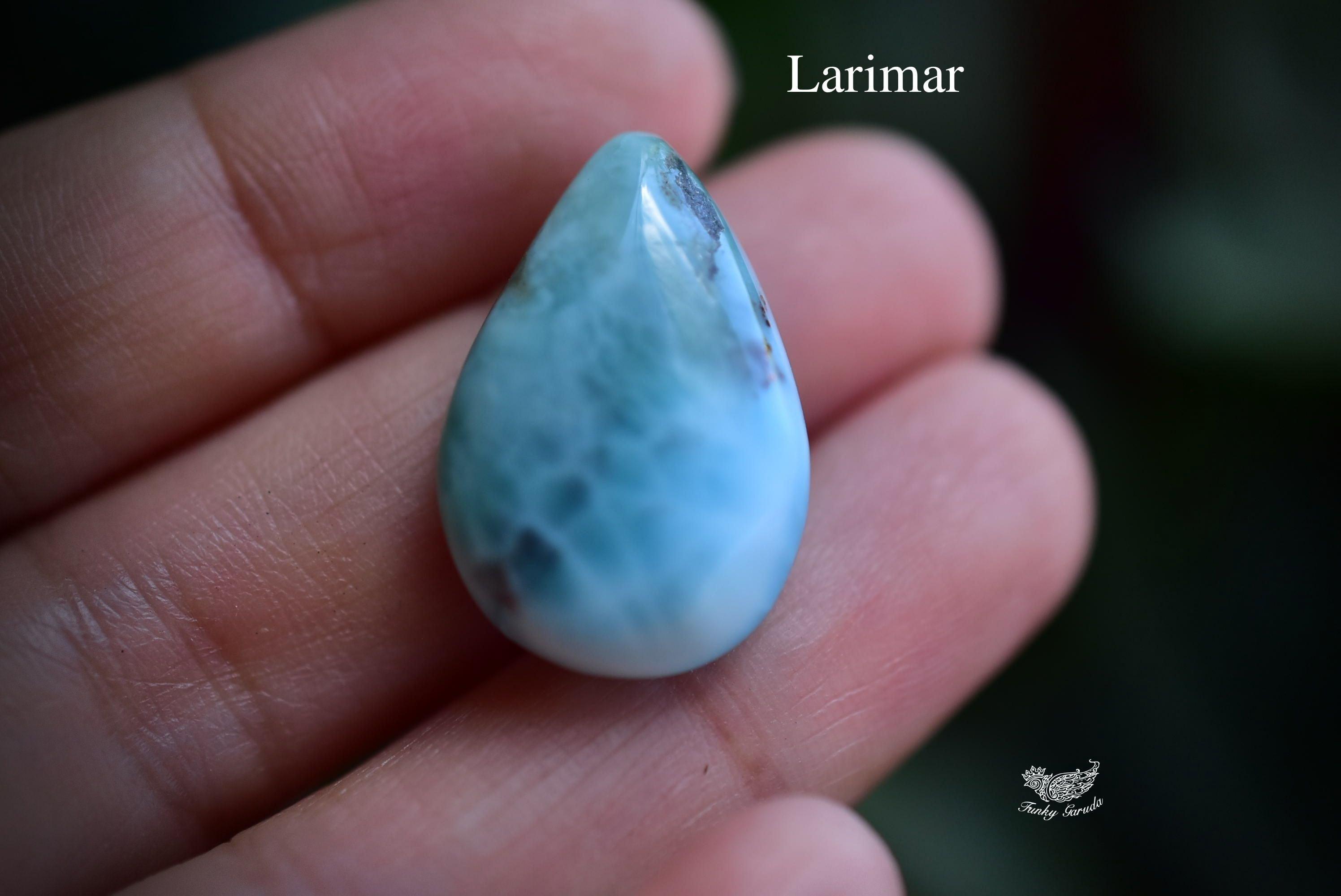 波と透明感★ラリマー　ルース143