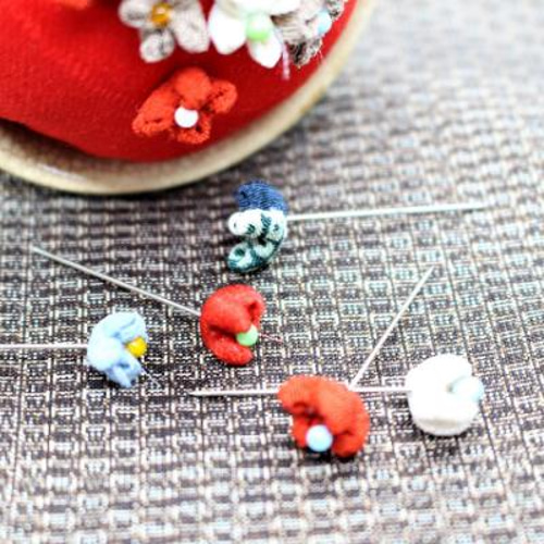 おちょこ針山 ピンクッション CO-015 待ち針10本セット その他 