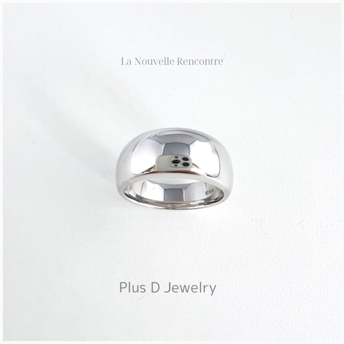 LNR-001 SV925 リング ロジウムコーティング LNR-001 SV925 リング ロジウムコーティング | Plus D Jewelry