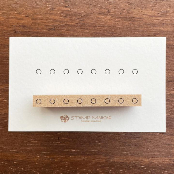 手帳スタンプ チェックボックス 丸 52mmt丈（b-168）はんこ ハンコ  