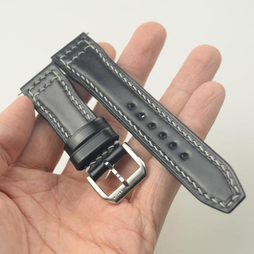 iwc時計ベルト IWC パイロットクロノ 377710 用 サントーニ純正レザー