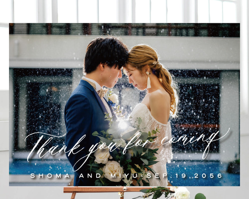 即納可 ウェルカムボード ウェディング 写真 データも無料 結婚