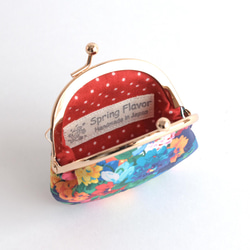 New! Coin purse (S) - Liberty "Chatsworth Garden" [069] 第4張的照片