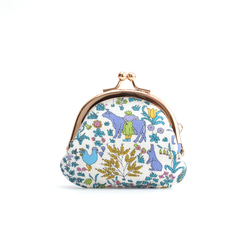 New! Coin purse (S) - Liberty "Voysey" Blue [132] 第3張的照片