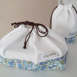 ハンドメイド♡リバティお弁当バッグ 1_2ff4a8f539d08a39f77fe950e649