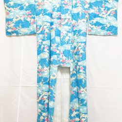 着物扇子　アンティークの絹の着物使用　日本の京都の職人が手仕事で制作　オンリーワン　プレゼントに最適 #31 9枚目の画像