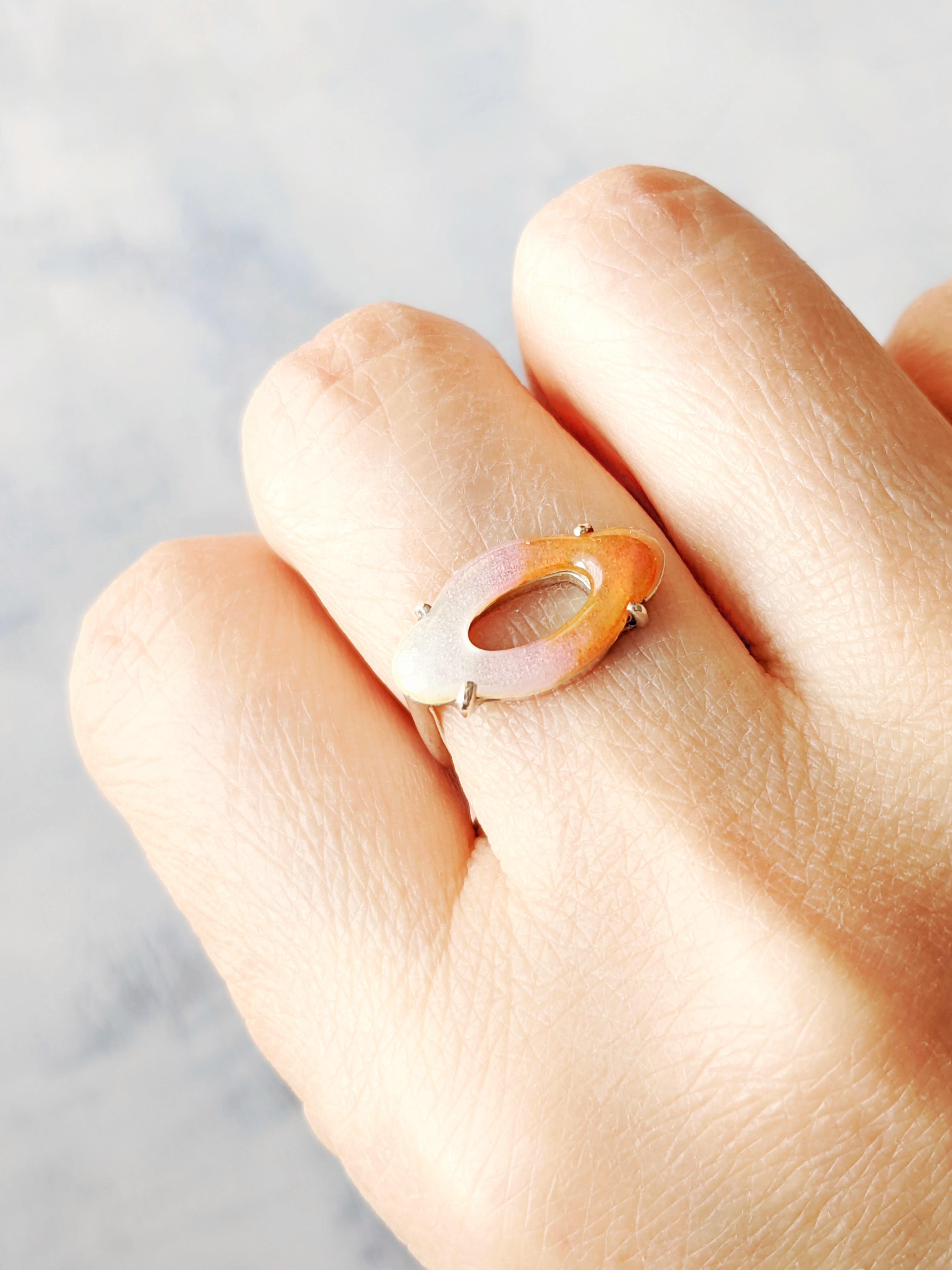 希少Tiffany ペレッティ クラッシュリング SV925 ラピスラズリ 7号