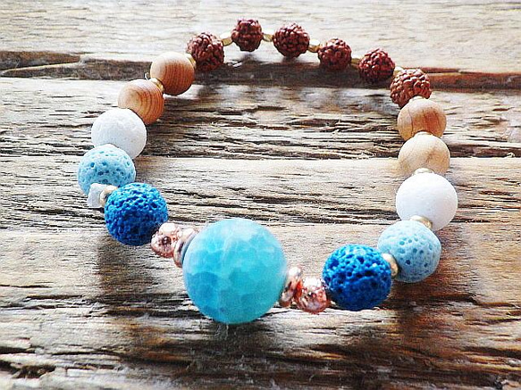 Coastal Aroma Diffuser Bracelet アロマディフューザーブレスレット 3枚目の画像