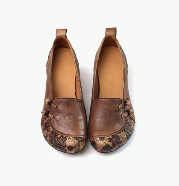 ローヒール パンプス ヒール パンプス 靴 オーダー メイド ラウンド 春の福袋  母の日  春 ワンピースに合う靴 9枚目の画像