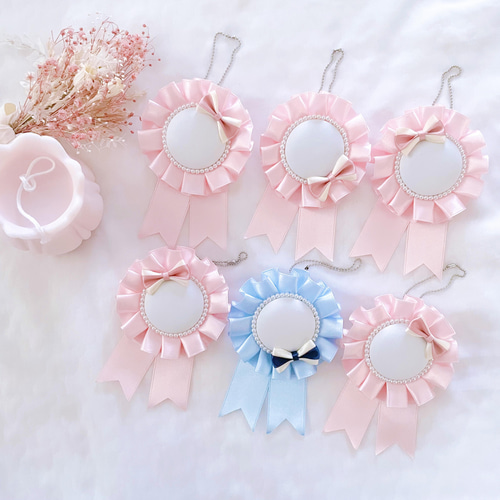 ロゼットオーダー用 コサージュロゼット 入園式 卒園式などに♡ オーダーメイド リボン