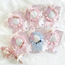 コサージュロゼット 入園式 卒園式などに♡ オーダーメイド リボン