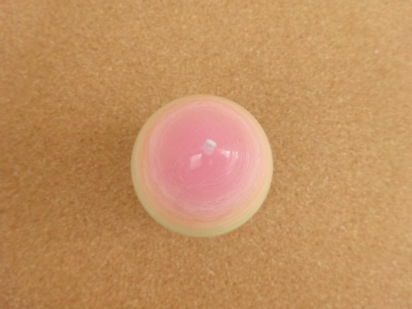 パステルレインボーカラーの卵キャンドル No.1 3枚目の画像