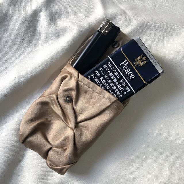 SHiWA ミニポーチ【ベージュ】