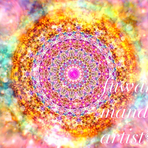 明るい、本来の自然体な心】愛と光❋高波動曼荼羅エネルギーアート