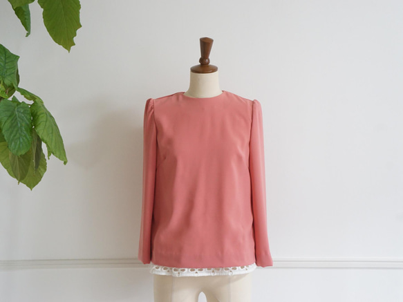 [新] Amunzen 襯衫 (Off-White / Pink / Charcoal) 38 第19張的照片