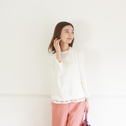[新] Amunzen 襯衫 (Off-White / Pink / Charcoal) 38 第6張的照片
