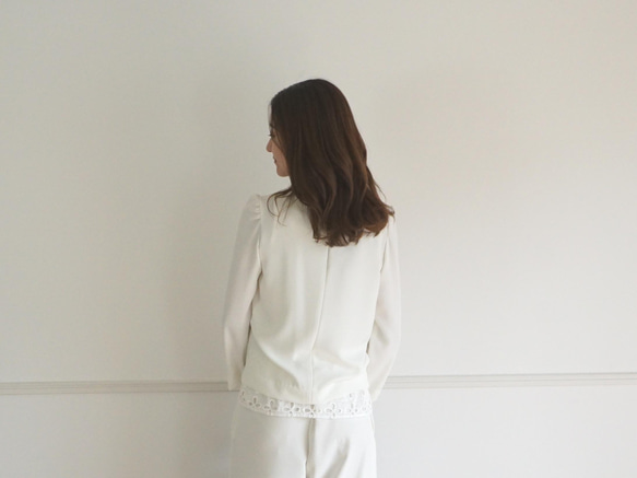 [新] Amunzen 襯衫 (Off-White / Pink / Charcoal) 38 第4張的照片