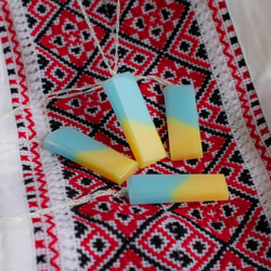 ウクライナカラーのペンダント(チャーム)&USBメモリ【Надія(ナディーヤ)】3/10売上金全額寄付完了しました 4枚目の画像