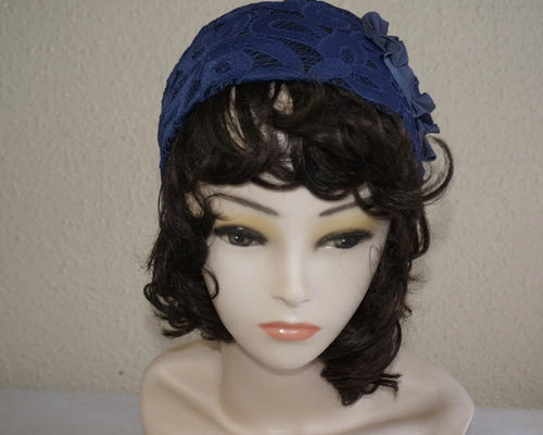 【関税込み】UNDERCOVER ブルー レース ヘアバンド a8492355acafbd4dc1a28d8e844504