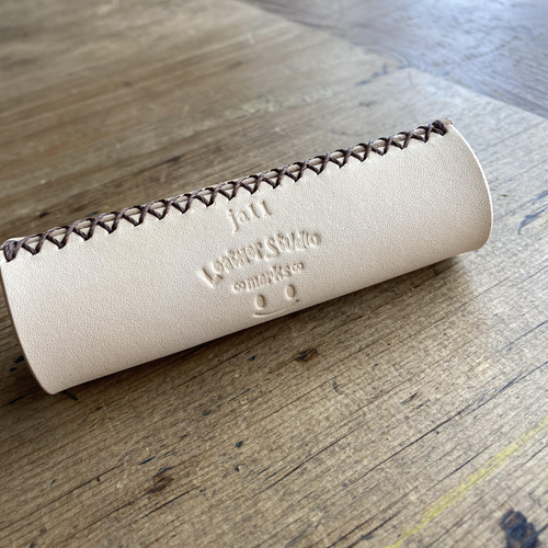 suzuki Jimny サイドブレーキカバー(ja11/ja22用)＊ヌメ革・ナチュラル