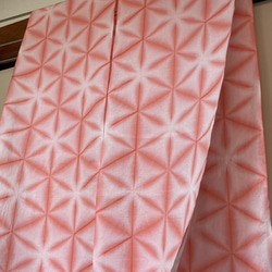 3889* 手染め 絞り染め 雪花絞り 高級さらし生地 500cm 5m 木綿