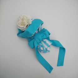 想送給心愛的人的禮物花束包☆ M 淺藍色 第3張的照片