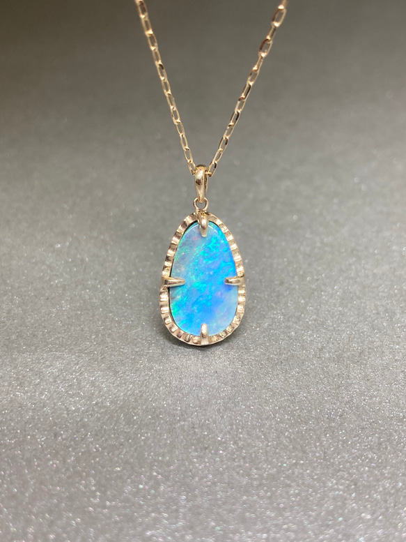 ❤❤〚ボルダーオパール 〛 　　流れるオーロラ ✨✨ ボルダーオパール オーストラリア産 8.83ct【240221-2100