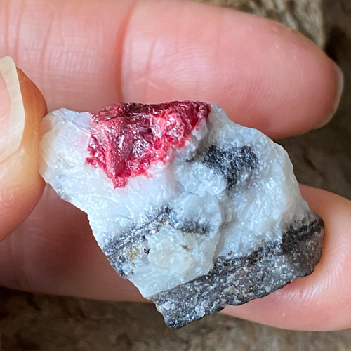 希少鉱物・標本 ドラゴンブラッド/シナバー（辰砂）鉱物標本