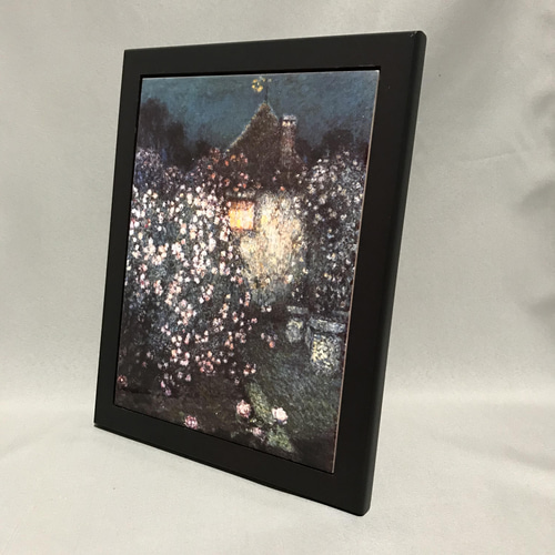 アンリ・ル・シダネル、【離れ屋】、高級画集画、レゾネより