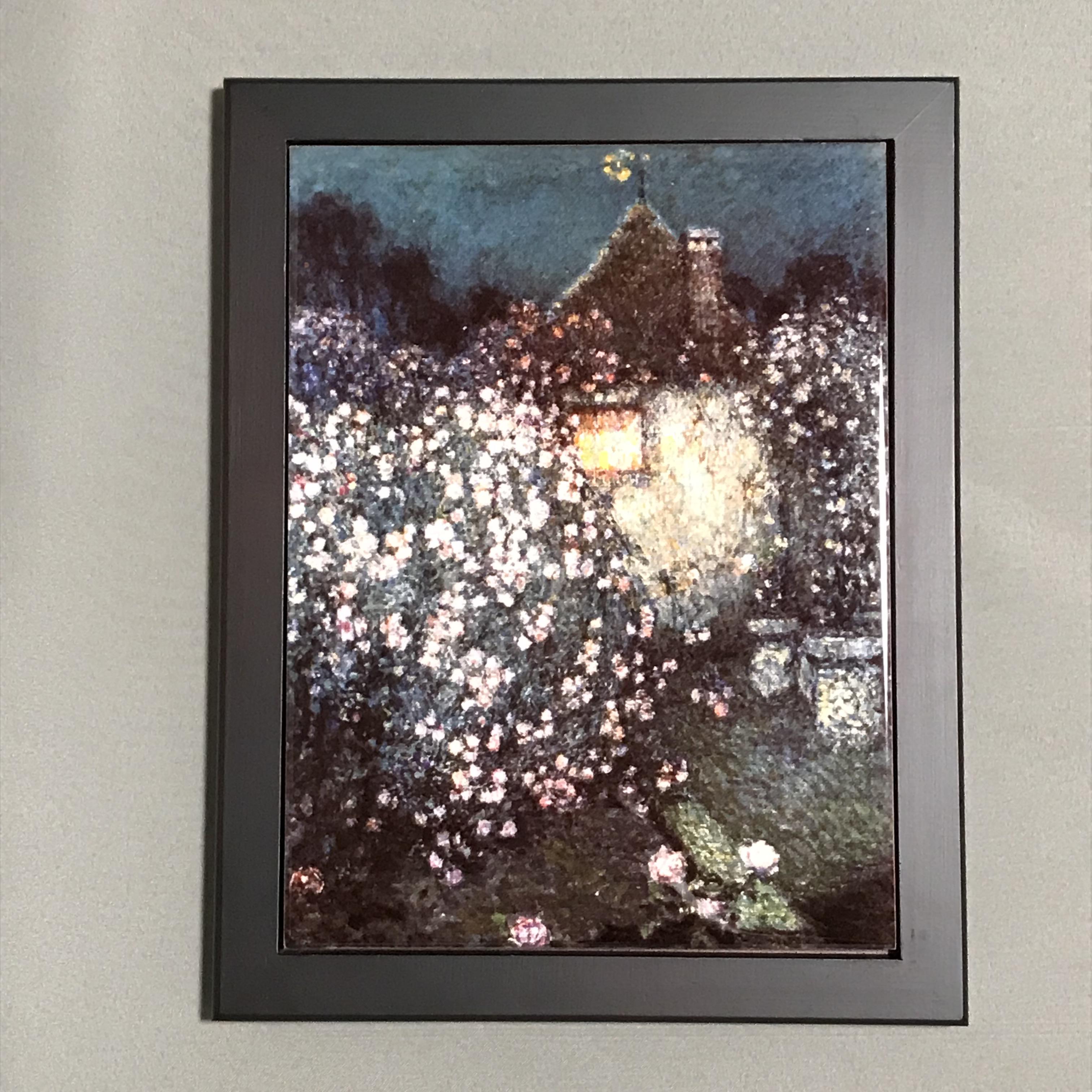 アンリ・ル・シダネル、【離れ屋】、高級画集画、レゾネより シダネル