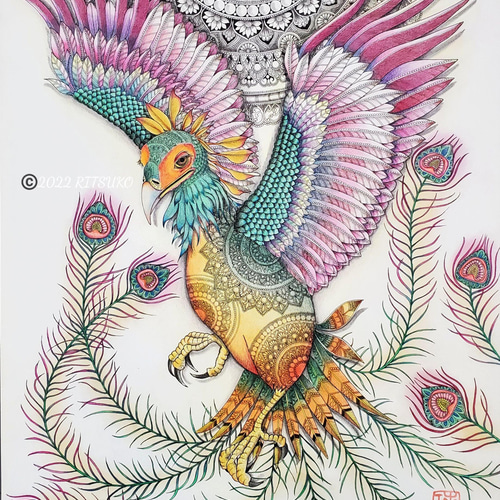 原画 1点もの ボールペンアート 色鉛筆画 ボールペン画 日本人 原画 1点もの ボールペンアート 色鉛筆画 ボールペン画 日本人