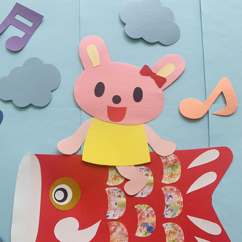 ハンドメイド☆5月こいのぼり端午の節句 壁面飾り 初節句