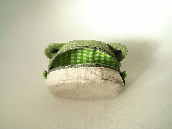 青蛙袋【中號】【淺綠色】 第2張的照片