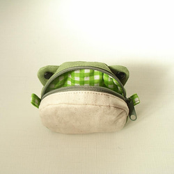 青蛙袋【小號】【淺綠色】 第3張的照片
