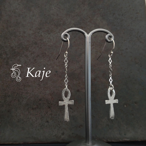 アンクAnkhのピアスpac078 ピアス（フック・チェーン） Kaje