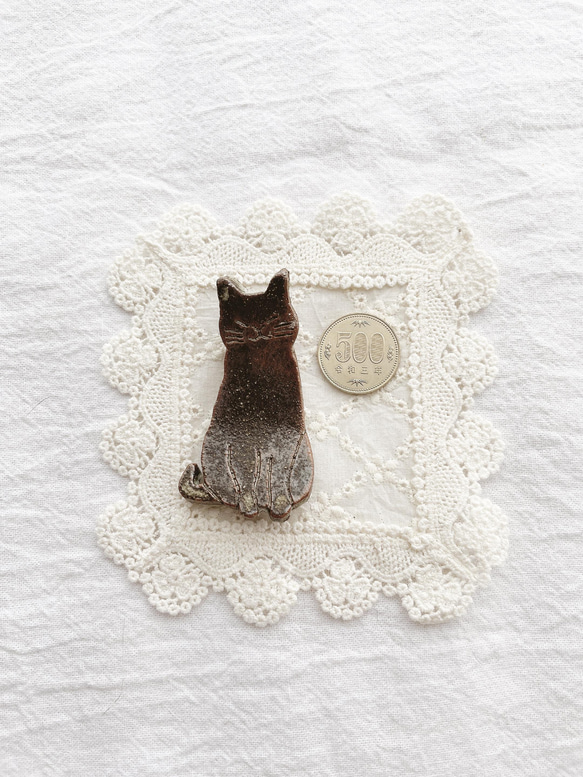 ちょこんと猫の箸置き(にんまり猫ちゃん) 6枚目の画像