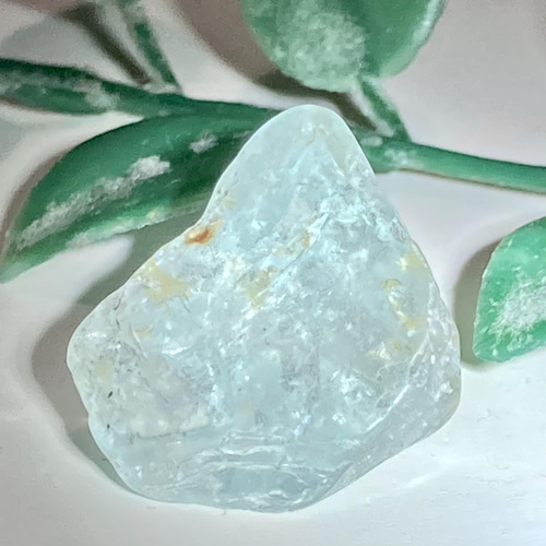 富と幸運の象徴】天然 ブルートパーズ 原石 タンブル 天然石 東洋