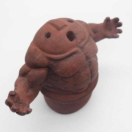 マッチョはにわ 彫刻 セラミミック 通販 13528061｜Creema(クリーマ)