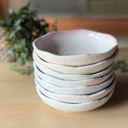 虹色のお皿　おしゃれ　和モダン 14枚目の画像