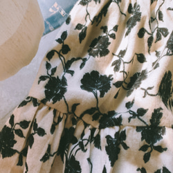 ブッラクスカート~バラの花~高品質スカート 11枚目の画像