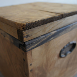 アンティーク木箱　２個セット 9枚目の画像