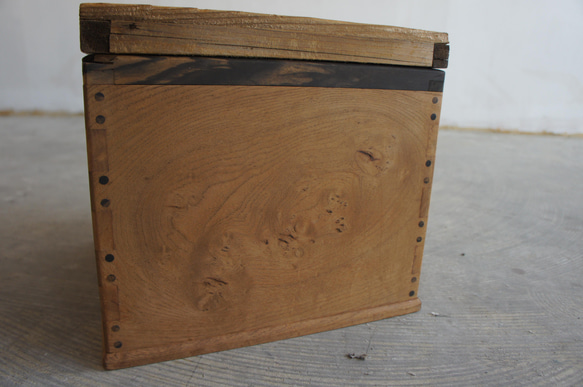 アンティーク木箱　２個セット 10枚目の画像